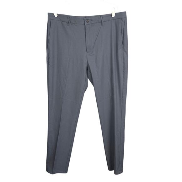 Original Penguin Men's Flat Front Golf Pants Twill Stretch Fabric Gray 38x32 - Picture 3 of 9